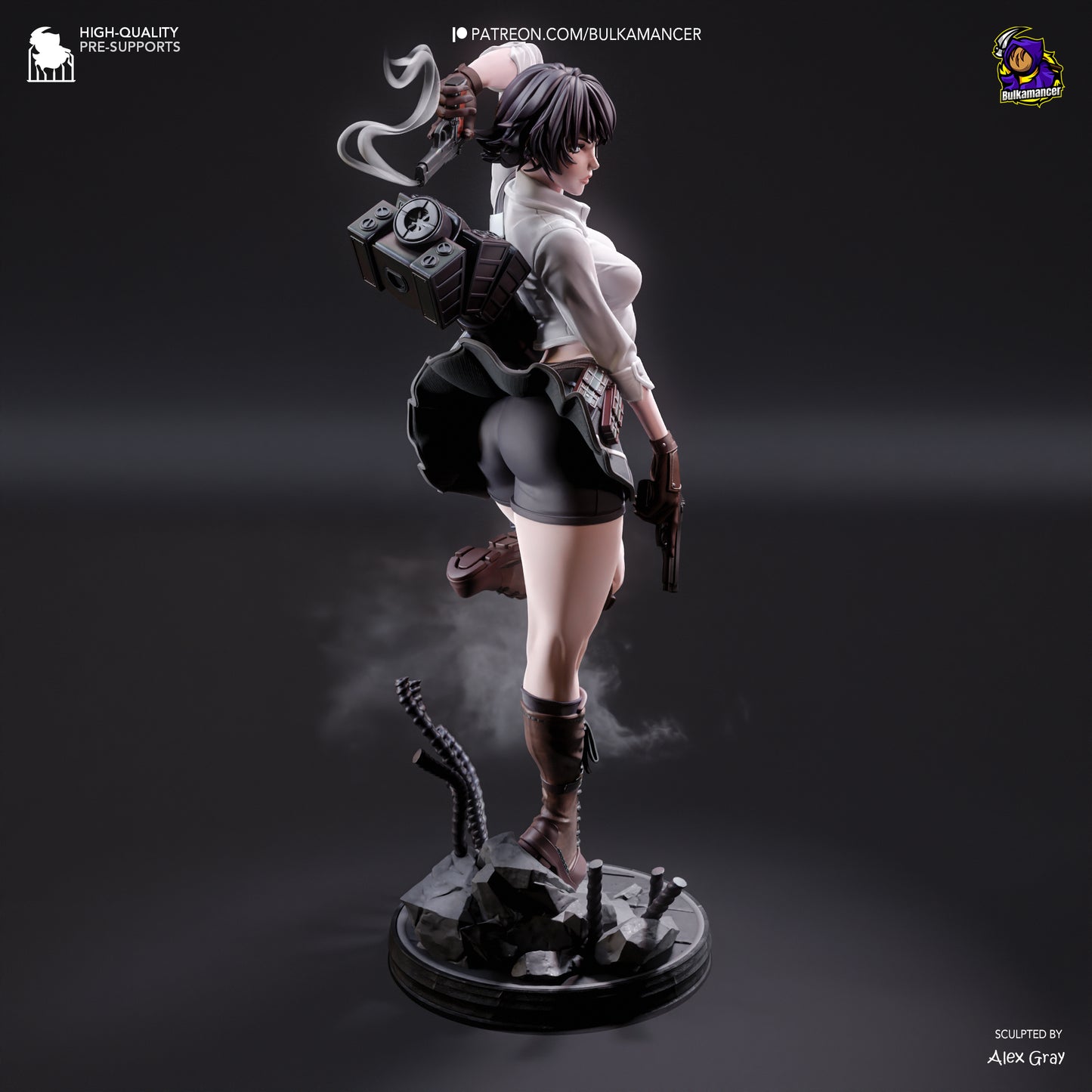 Gunslinger Lady (Bulkamancer Sculpts)