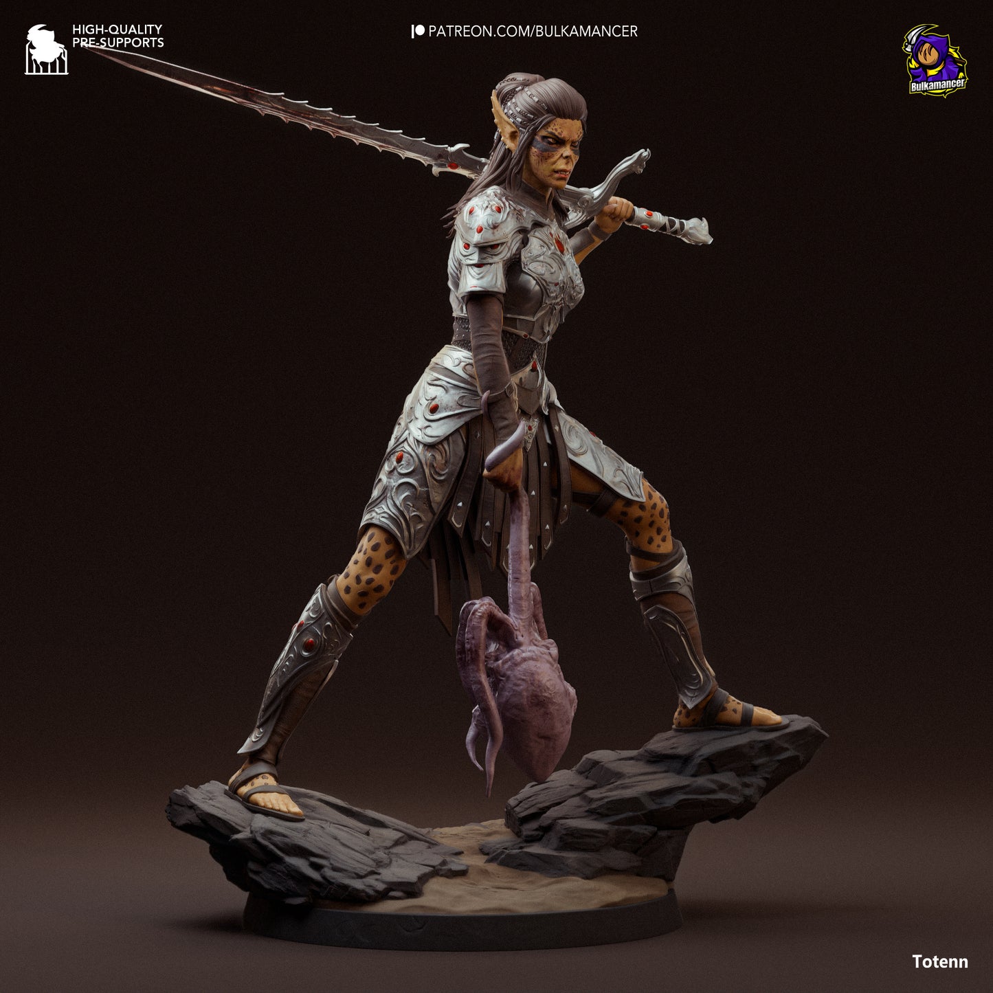 Judgemental Warrior (Bulkamancer Sculpts)