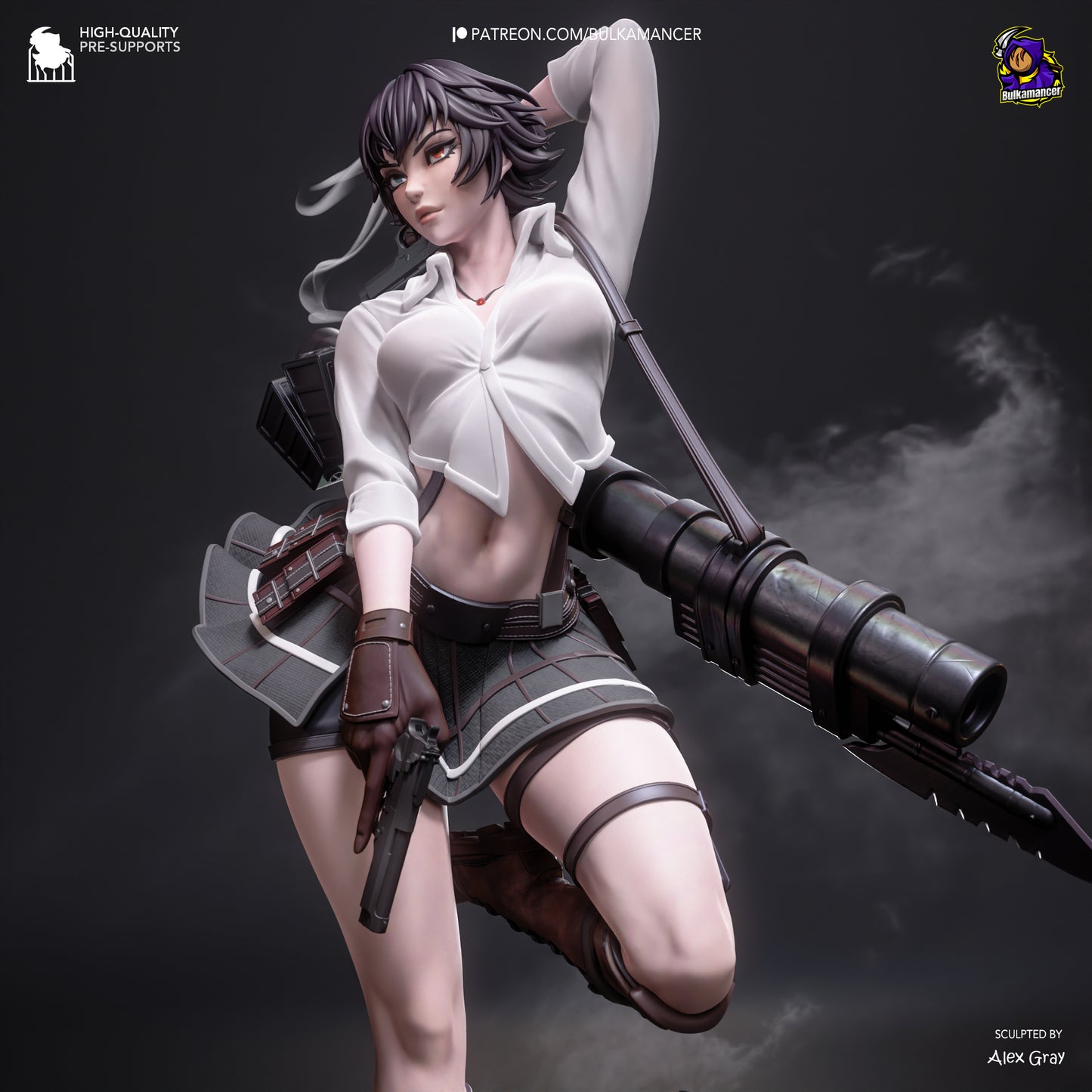 Gunslinger Lady (Bulkamancer Sculpts)