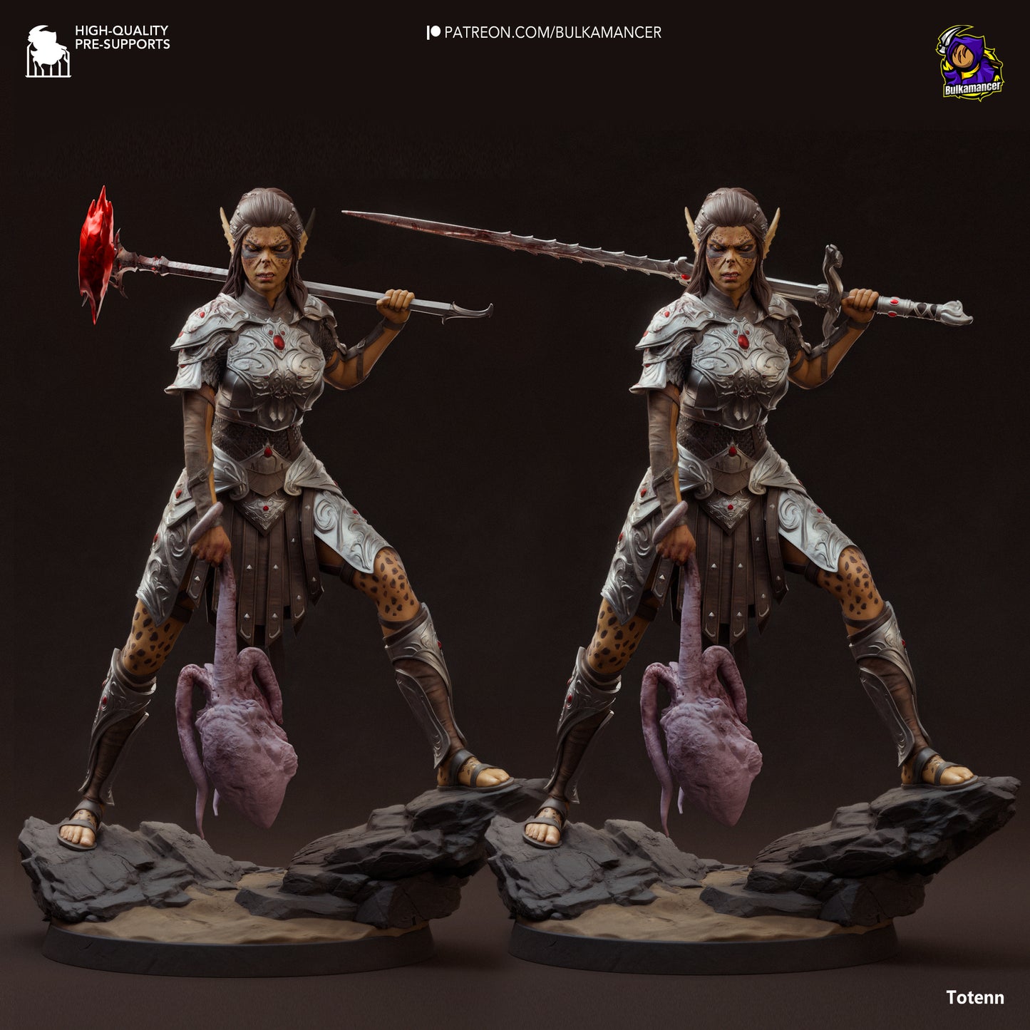 Judgemental Warrior (Bulkamancer Sculpts)