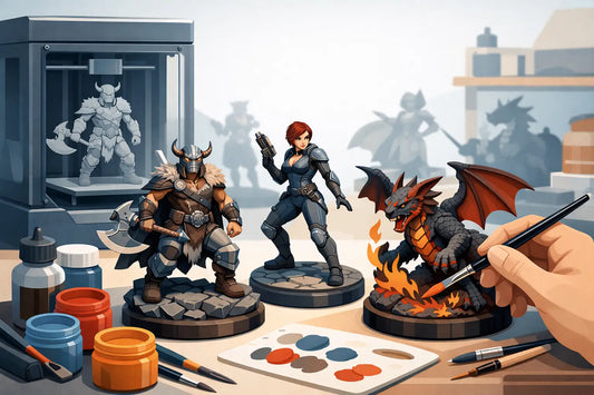 Hand-Painted Custom Figure Ideas for Gamers