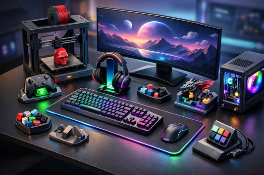 Custom Gaming Desk Accessories That Matter