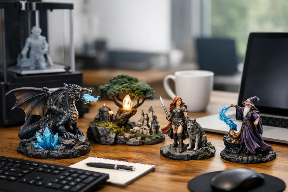 12 Best Fantasy Themed Desk Companions for Work