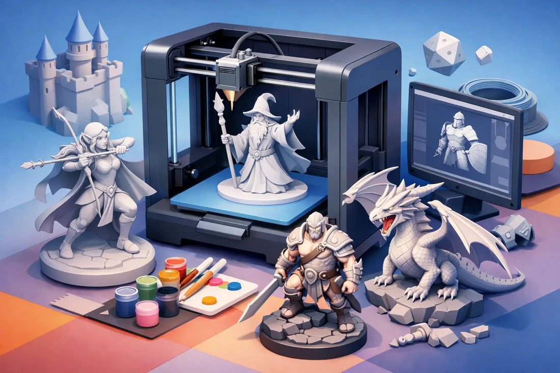 Why 3D Printed Fantasy Figures Are So Popular