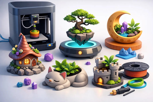 3D Printed Planter Decor That Feels Magical