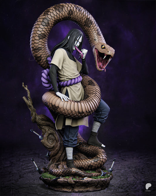 The Serpent Sage (Tanuki Figures)