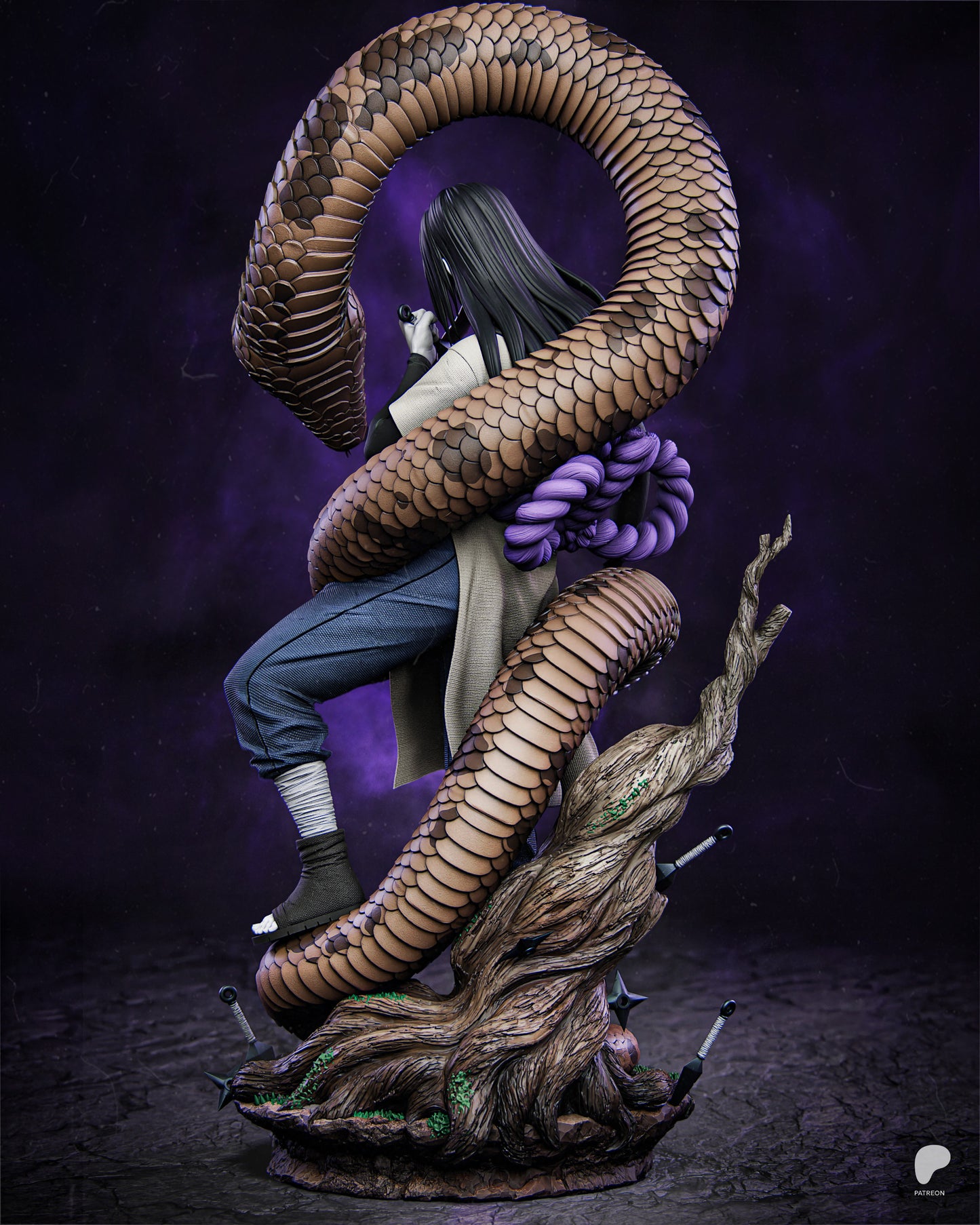 The Serpent Sage (Tanuki Figures)