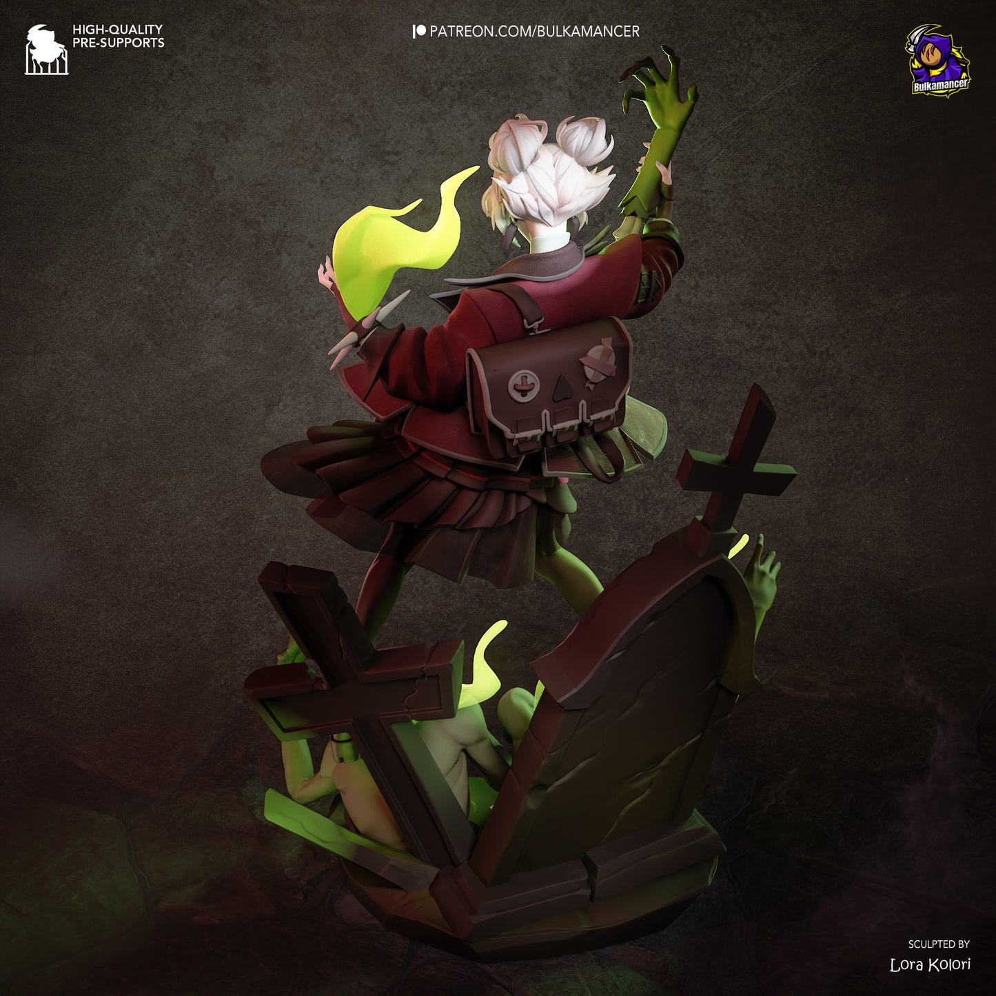 Graveborn Gunslinger – Dark Enforcer Resin Model