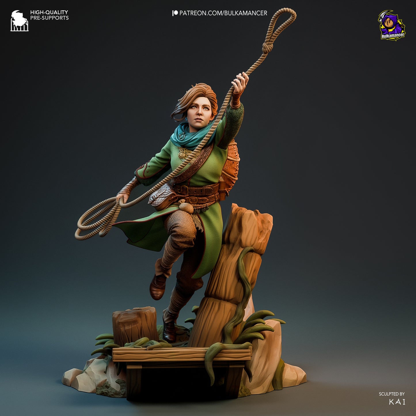 Dragon Wrangler (Bulkamancer Sculpts)