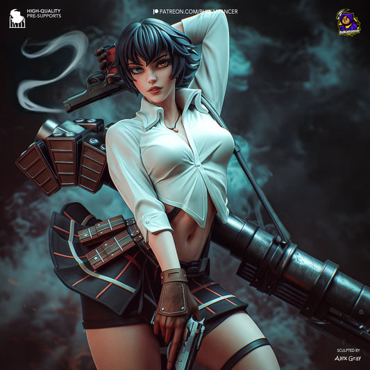 Gunslinger Lady (Bulkamancer Sculpts)
