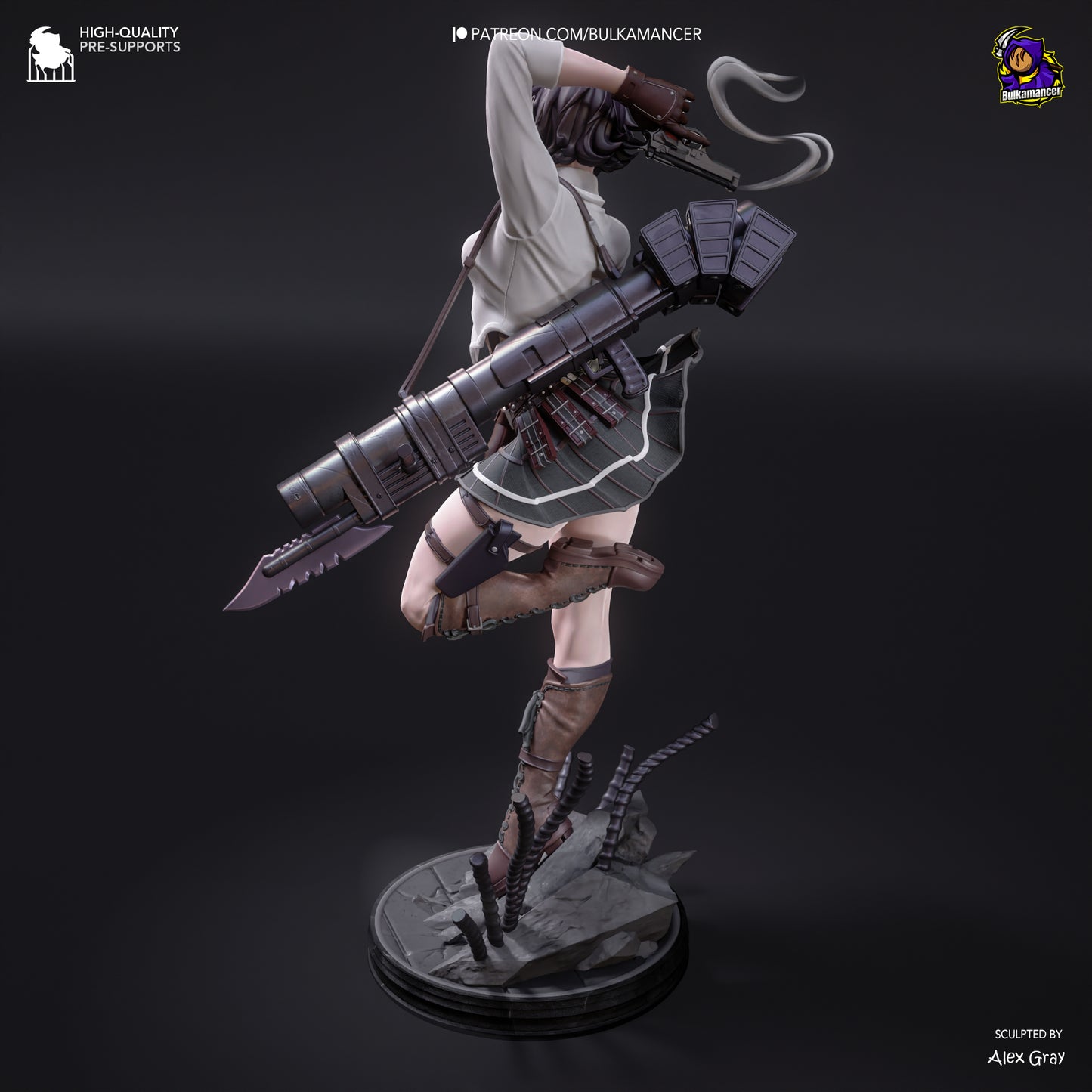 Gunslinger Lady (Bulkamancer Sculpts)