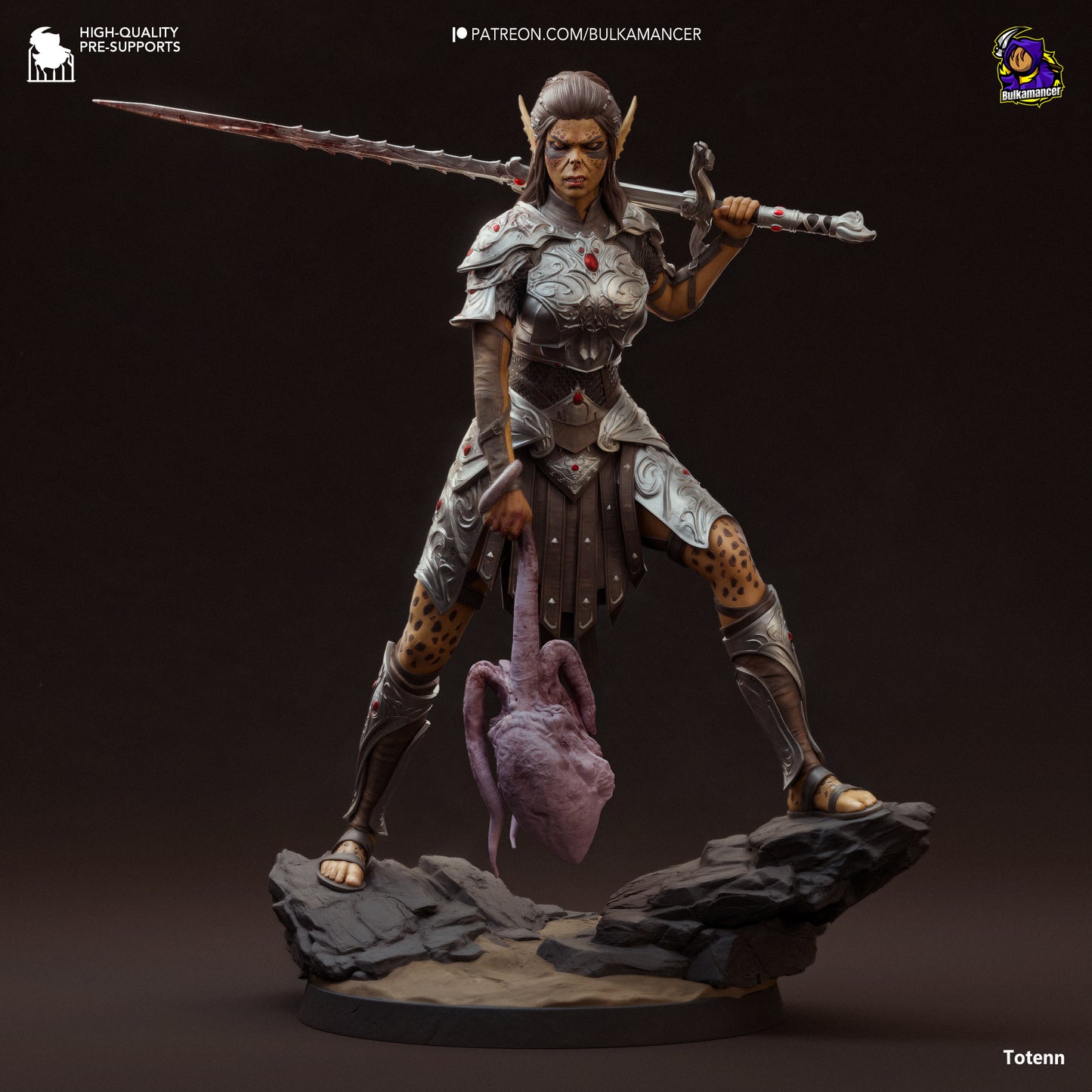 Judgemental Warrior (Bulkamancer Sculpts)