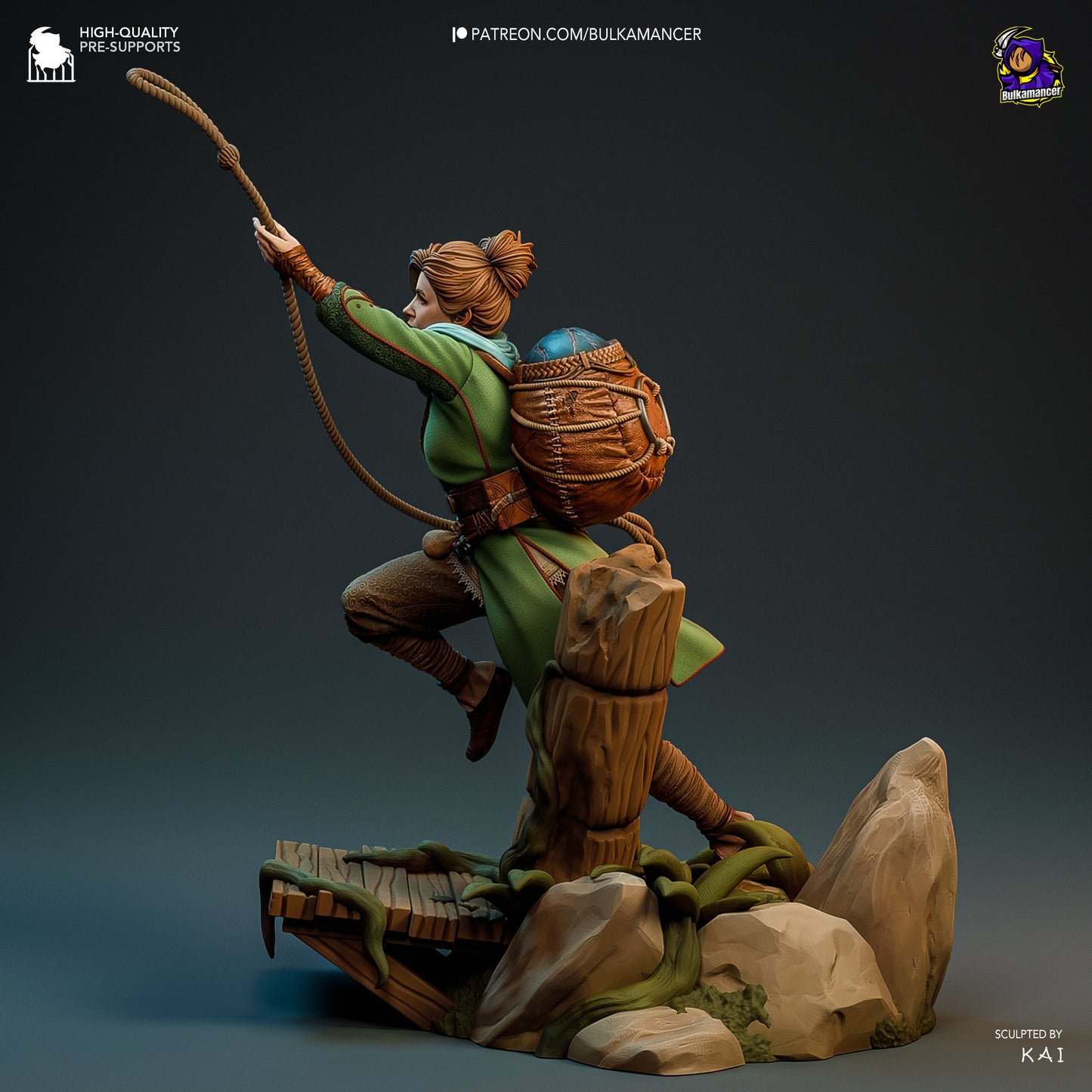 Dragon Wrangler (Bulkamancer Sculpts)