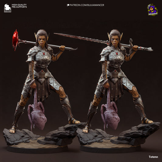 Judgemental Warrior (Bulkamancer Sculpts)